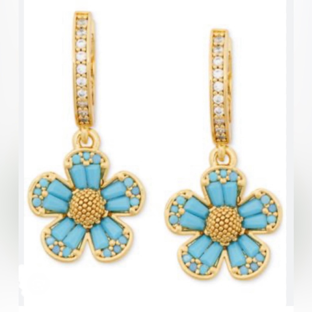 New Kate Spade Fleurette Earrings - Picture 2 of 3